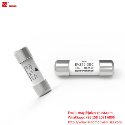 Fuseau moyen 15A-50A Fuseau moyen vis EV325-3EC DC750V 20KA avec drapeau indiquant le courant nominal