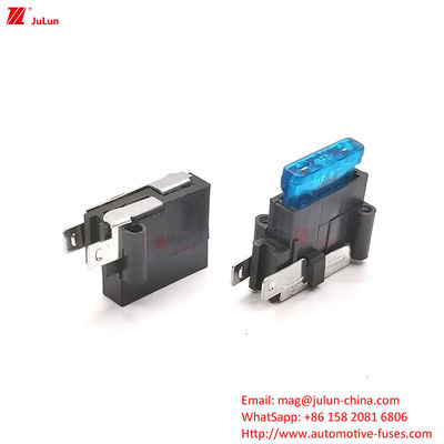 32V Voltage nominale contact de cuivre automatique de réinitialisation de disjoncteur 30A-500A porte-fusibles de voiture en plastique de nylon