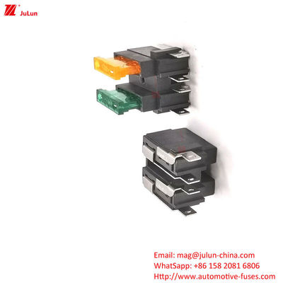 Circuit automobile Boulons porte-fusibles amortisseur disjoncteur 30A-500A Le cuivre de contact Nylon matériau de boîtier