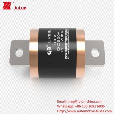 10KA 20KA 300A Fuses pour véhicules électriques pour la protection contre les courts-circuits avec une tension nominale maximale de 500 VDC