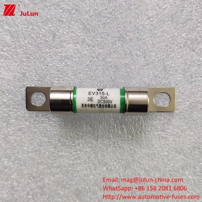 Série EV315 Fuseaux à vis pour véhicules électriques moyens 10-60A 500V 20kA Capacité de rupture