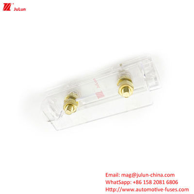 Port de fusible de protection de circuit automobile contact en cuivre dans le type de fusible 0V-48V