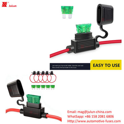 Porteur de fusible automobile en plastique de 50 ampères 32 volts