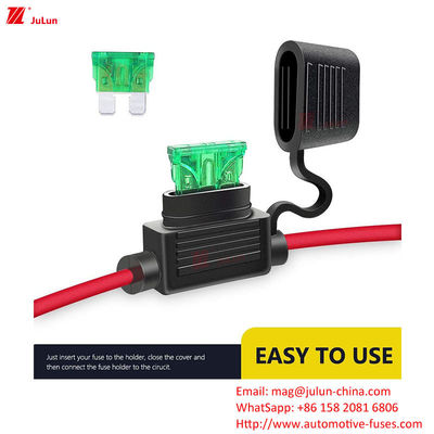 Porteur de fusible automobile en plastique de 50 ampères 32 volts