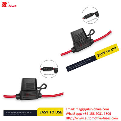 30A-500A Autos Buses Camions Automobiles Mini porte fusible