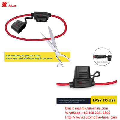30A-500A Autos Buses Camions Automobiles Mini porte fusible