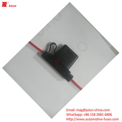 Pièces automobiles bipolaires Porteur de fusible de voiture de contact en cuivre 30A-500A 32V