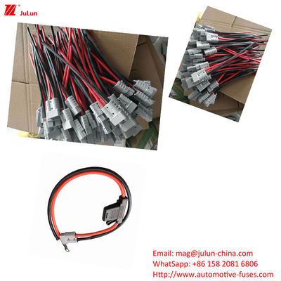Protection du circuit de contact en cuivre du porte-fusibles automobile en ligne Courant 30A-100A