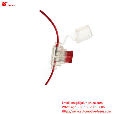Porteur de fusible standard Eu UL / boîte taille externe disjoncteur en plastique / boîtier en nylon tension nominale de courant 25A-80A 32V