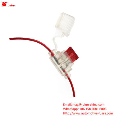 Parties détachées de véhicules à énergie nouvelle Entretien 32V Porteur de fusible de véhicule électrique PVC en plastique pour fusibles automobiles