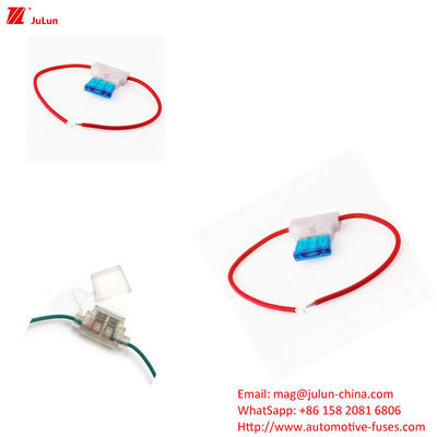 Porteur de fusible pour véhicules électriques de petite taille pour fusibles automobiles en ligne de tension nominale 32 V