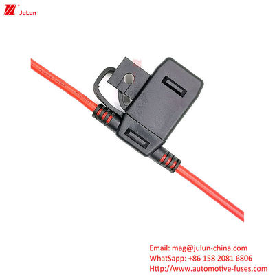 Détecteur de fusible de véhicule électrique à haute stabilité 32V 25A-100A Polymère ignifuge en PVC