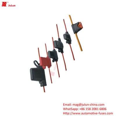 EU UL Standard Disjoncteur de transport maritime Plastique / Nylon Shell Porteur de fusible pour la protection du circuit électronique des véhicules à énergie nouvelle Excavateurs de bus