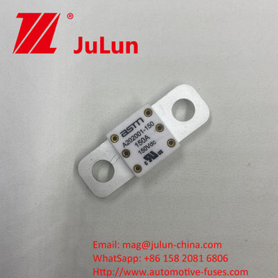 A202001-350A Fuses automobiles en céramique 150VDC avec capacité de rupture 20KA 100A 150A 200A