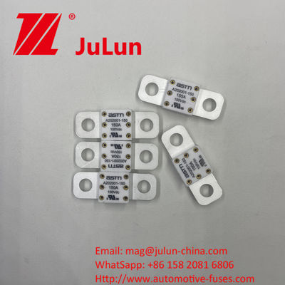 250A 150VDC ASTM A202001-300A Fuses automobiles en céramique avec méthode de montage à vis