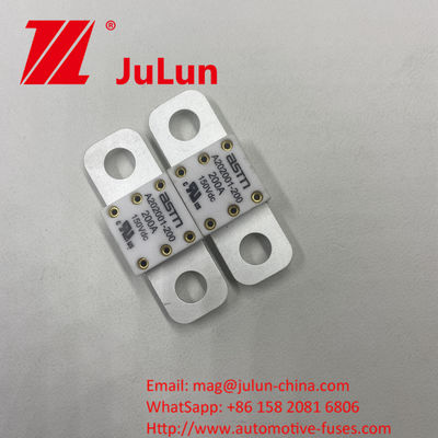A202001-500A 125VDC ASTM Installation sans effort Les fusibles de voiture en céramique Voltage 150VDC Pour l'installation M8