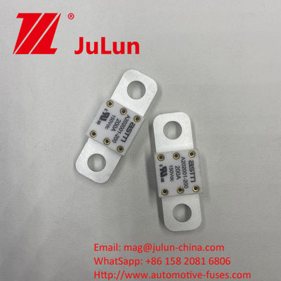 A202001-500A 125VDC ASTM Installation sans effort Les fusibles de voiture en céramique Voltage 150VDC Pour l'installation M8