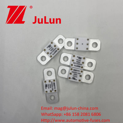 Caractéristiques électriques ASTM A202001 300A 150VDC Fuses automobiles en céramique pour équipements lourds
