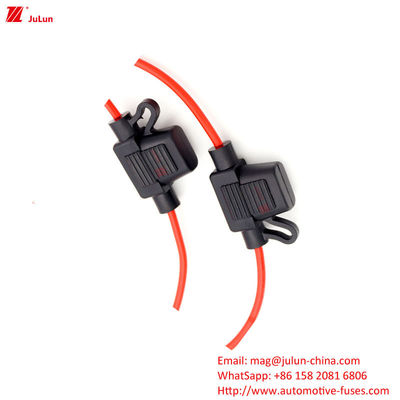 Véhicule électrique 30 Ampère Porteur de fusible automobile Plastique / boîtier en nylon