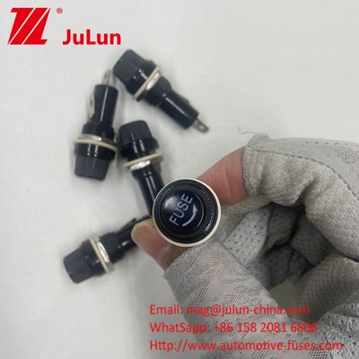 Tuyau en verre 6x30 mm Porteur de fusible de circuit 20A 30A 80A