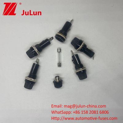 6x30 6x32 mm Panneau monté porte-fusible pour voiture Baïonnette de type 10A 20A 250V Base du bloc de fusible PCB
