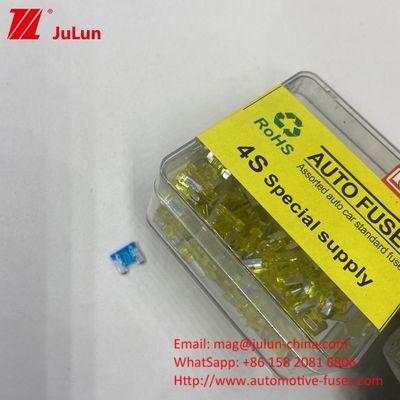 Fuses à lame d'automobile 40A 32V en laiton PA66 pour voitures SUV camions