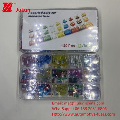 Fuses à lame d'automobile 40A 32V en laiton PA66 pour voitures SUV camions