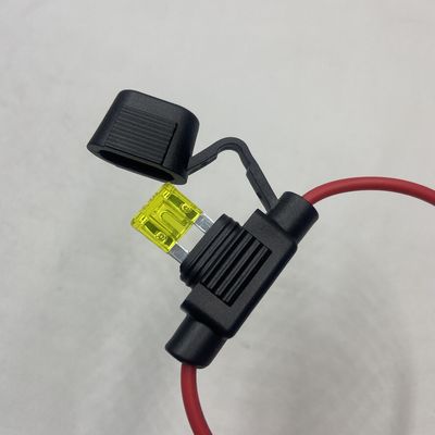 Porteur de fusible de voiture pour 12V 16AWG étanche à l'eau Porteur de fusible automobile standard fil Porteur de fusible en ligne câble