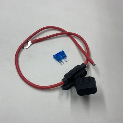 Porteur de fusible de voiture pour 12V 16AWG étanche à l'eau Porteur de fusible automobile standard fil Porteur de fusible en ligne câble