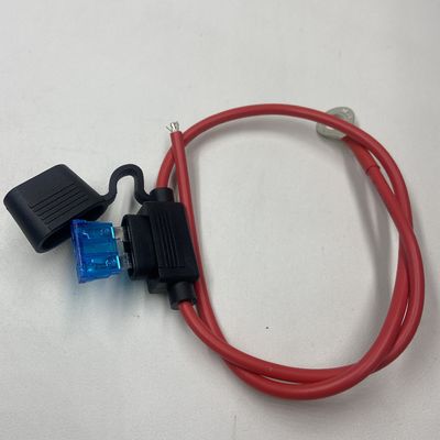 50A 15A 30A 60A Systèmes d'alimentation pour voitures Porteur de fusible automobile Appliquez-le à un fusible MIDI et conçu pour le matériau en laiton en alliage de zinc ABS