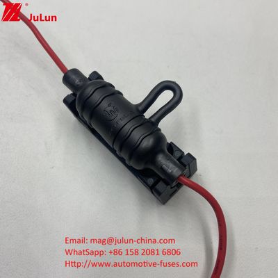Lumière de rue fusible haute performance Vente à chaud IP67 étanche à l'eau et à la poussière 6X30mm Porteur de fusible en ligne 3 composants