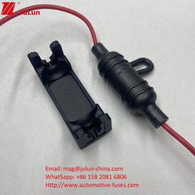 10x38mm 5x20mm 6x30mm Porteur de fusible en ligne étanche à l'eau à l'extérieur étanche à la poussière PA66