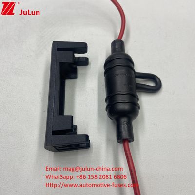 Boîte à fusibles en ligne de verre 6x3 directe de l'usine Porte-fusible moulé pour fusible en verre étanche en ligne