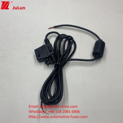 filament 50A maxi courant nominal rouge fil 10AWG 280mm longueur totale porte-filament en ligne