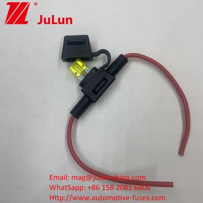 Détenteur de fusible pour fusibles enfichables en plastique étanche pour automobile Détenteur de fusible en ligne Emballage et livraison