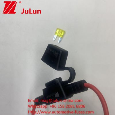 Détenteur de fusible pour fusibles enfichables en plastique étanche pour automobile Détenteur de fusible en ligne Emballage et livraison