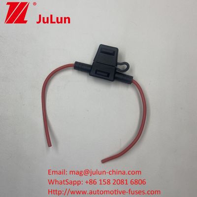 Porteur de fusible pour lames de voiture 12V ATC automobileTap In Line Mini Porteur de fusible avec fil de calibre 10