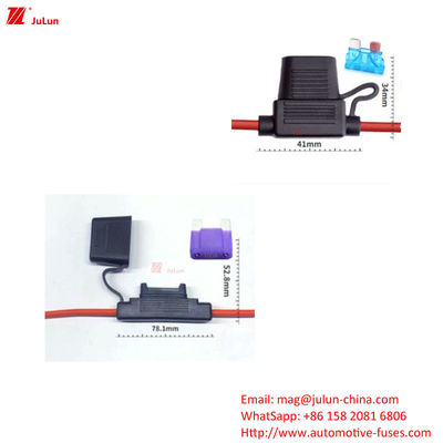 Siège de fusible de voiture étanche, rainure de carte parfaitement assortie, tension maximale 32VDC 58VDC
