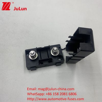 Détenteur de fusible pour fusibles à bande ANS avec 12V 24V 32V 58V 200A Midi Bolt-Down Fuse Block ANS-H