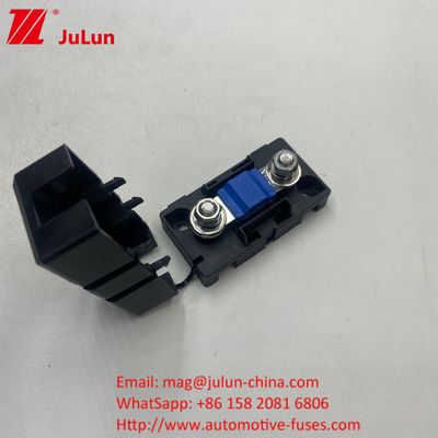 ANS-H Porteur de fusible midi à 1 voie ANS-8 20A 50A 80A 100A 150A 175A 200A Plaque de sécurité de base Porteur de voiture Boîte de fusible type boulon Porteur de fusible pour applications lourdes