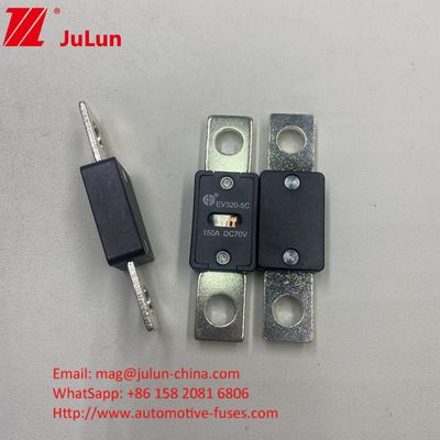 EV320-5C 150A 70VDC SINOFUSE Fuses automobiles à couple serré recommandé 11-13N·m Pour une installation M8 avec des caractéristiques électriques durables