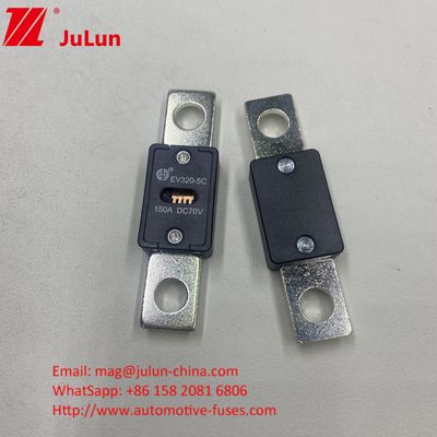 150A 70VDC EV320-5X Fuses automobiles en céramique sable de quartz Caractéristiques électriques 1,0 en 4 heures 3,0 en 10s Max