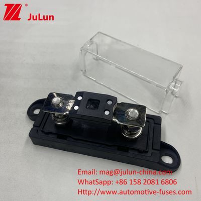 32V Panneau étanche monté ANM Boulon sur le porte-fusible Bloc M8 Base épaisse Couverture PC claire Pour le bateau de véhicule automobile