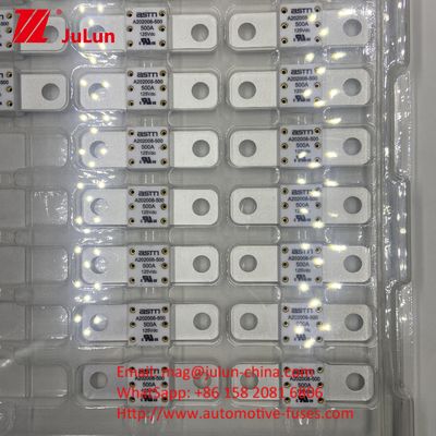 Conversion de puissance des fusibles automobiles en céramique A202008 ASTM 150A 125VDC M8 Montage à vis