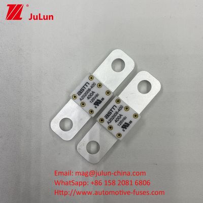 Puissant fusible de chargeur de batterie automobile ASTM A202008 150A 125VD Piles et distance de trou de 50,8 mm