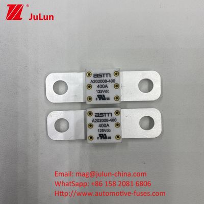 300A 125VDC Fuseau de batterie de voiture ASTM personnalisable Installation facile