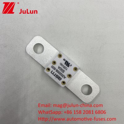Bolt céramique 200A 125VDC Fuseau à batterie voiture Blanc Performance garantie