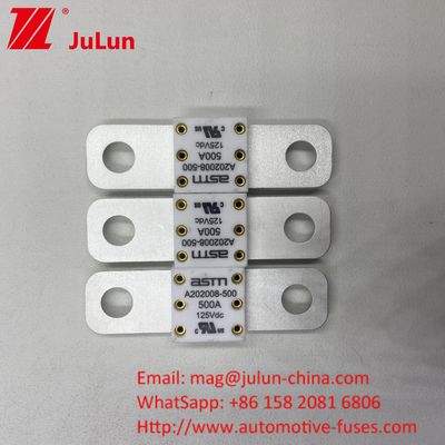 Fuseau de batterie de voiture en céramique 300A 125VDC Compatibilité automobile universelle