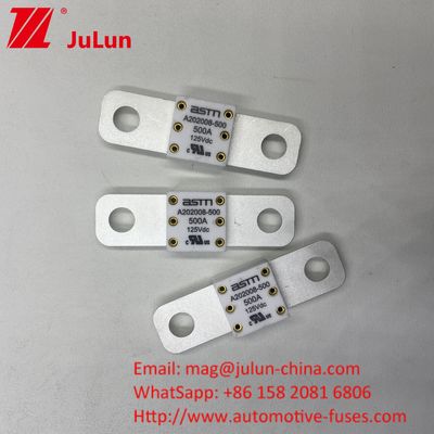 300A 125VDC ASTM M8 Boulons Fuseau de batterie de voiture Durable Longue durée pour les applications lourdes