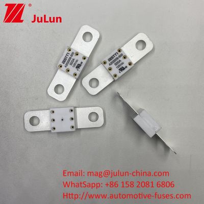 300A 125VDC Petite taille à courant nominal élevé EV Fuseau de batterie automobile pour la protection contre le court-circuit
